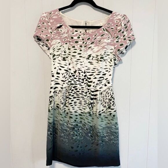 Silenceā+āNoiseāOmbré CheetahāPrintāDressāSizeā10 - Picture 10 of 10